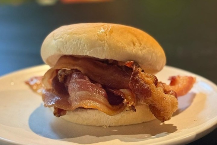 a plate of food on a table